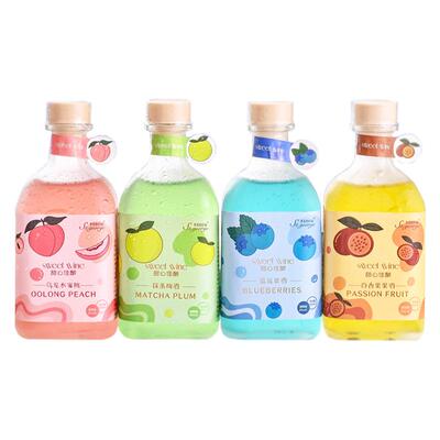 女士果酒晚安酒甜酒高颜值水果发酵微醺果味新鲜果汁网红梅子酒