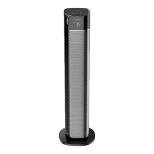 美的石墨烯暖风机取暖器家用立式语音遥控电暖气浴室暖风HFT22QGR