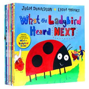 What the Ladybird Heard and Other Stories 智慧小瓢虫8册 英文原版 Julia Donaldson茱莉亚唐纳森平装绘本8本套装ladybird绘本
