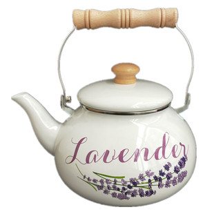 加厚搪瓷冷水壶珐琅土耳其茶壶烧水壶韩式泡茶壶厂家销售加厚水壶