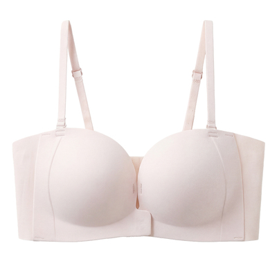 六只兔子前扣内衣女小胸聚拢显大胸罩无钢圈可拆卸肩带文胸2026春