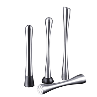 雪克杯捣汁棒不锈钢暴打柠檬锤压捣泥捣碎器碎冰锤手打柠檬茶工具