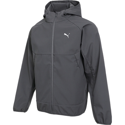 puma彪马男子-Jacquard Fleece运动健身夹克外套69354444
