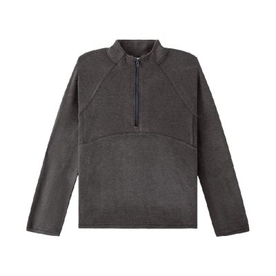 左西女童德绒半拉链保暖打底T恤