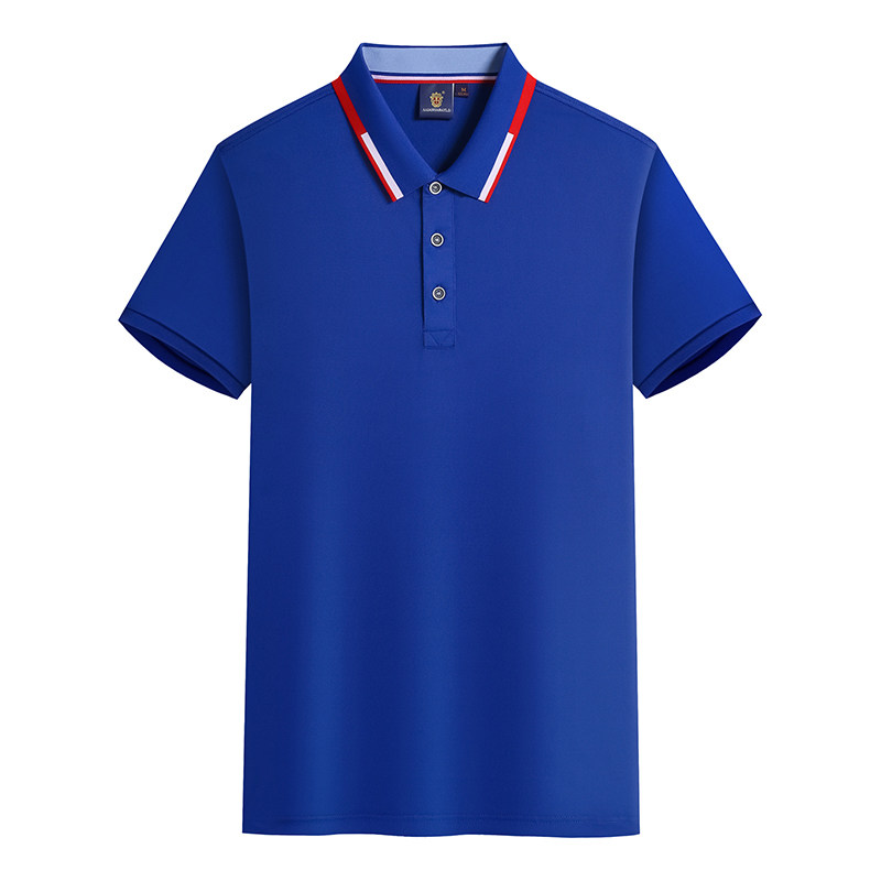 夏季polo广告衫定制印logo翻领短袖企业大码t恤工作服文化衫刺绣