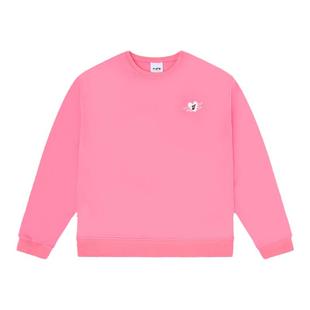 FONKC 粉色滑雪卫衣女圆领长袖上衣户外防风保暖滑雪服防水透气男