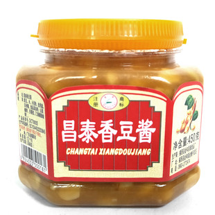 昌泰香豆酱450g广东潮汕特产普宁黄豆酱炒菜蒸鱼杂咸豆瓣酱