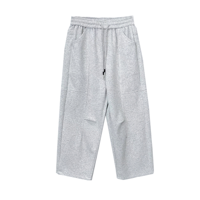 大码女装胖mm垂感显瘦哈伦卫裤