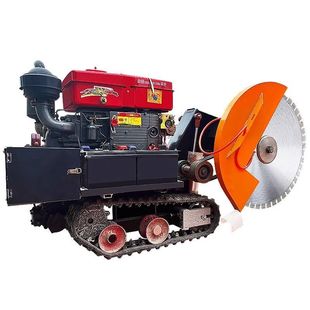 柴油马路切割机切缝机大功率电动开槽机水泥混凝土路面切地切路机