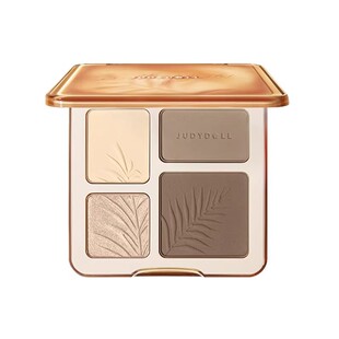Judydoll橘朵修容高光一体盘04膨胀色哑光提亮综合盘正品鼻阴影粉