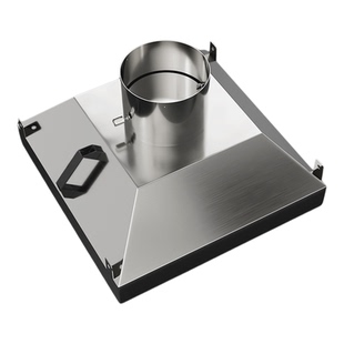 定制不锈钢集气罩工业焊接喇叭口吸尘罩废气收集罩除尘排烟吸烟罩