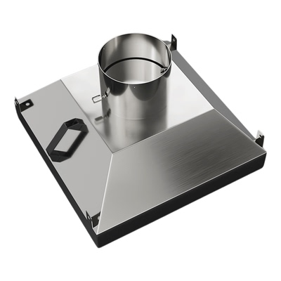 不锈钢集气罩喇叭口吸尘罩吸烟罩