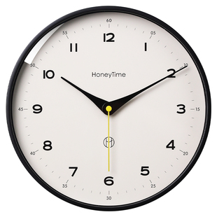 简约挂钟家用挂表客厅创意现代大气2025新款免打孔静音挂墙时钟表