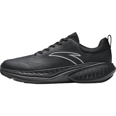 安踏云途丨轻质回弹缓震跑步鞋男2026春季新款黑色跑鞋112545519