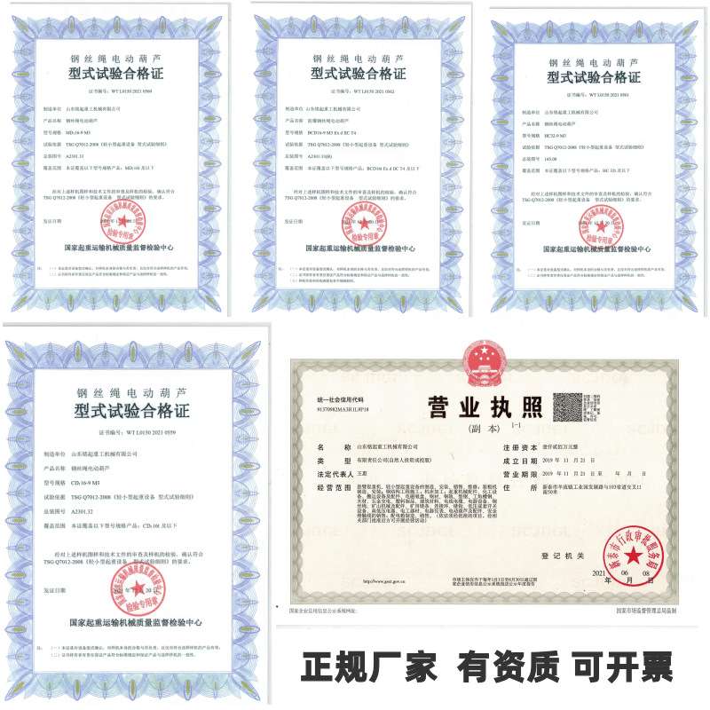 电动葫芦厂家供应2吨3吨5吨10吨钢丝绳电动葫芦1吨CD1型电动葫芦