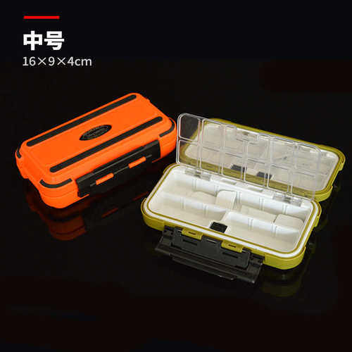 新款鱼钩盒路亚盒大号防水配件盒渔具垂钓装备用品钓鱼路亚配件盒