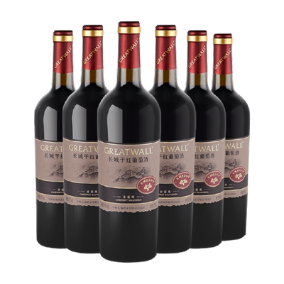 中粮长城干红葡萄酒750ml×6瓶