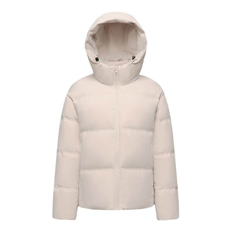 雪中飞连帽面包服羽绒服