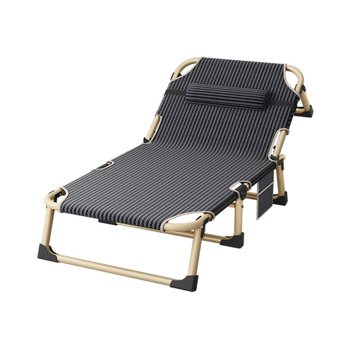 折叠床单人躺椅午休床办公室午睡床家用神器便携行军床简易床陪护