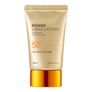 韩国菲诗小铺THE FACE SHOP 自然阳光长效防晒霜持久隔离女士50+