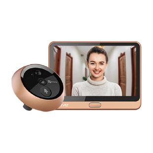 萤石智能电子猫眼DP2C家用无线云监控摄像头防盗门入户门可视门铃