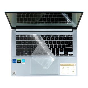 华硕无畏Pro14键盘膜Pro14 2022屏幕保护贴膜 K6400Z M3402R/M3400P/M3401QA/M6400R笔记本按键套彩色键盘膜