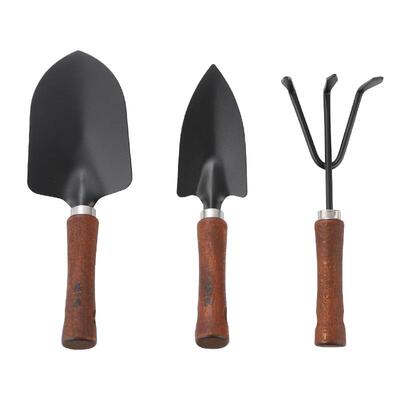 张小泉园艺三件套小铲子耙松土花园种花户外挖土除草盆栽绿植工具