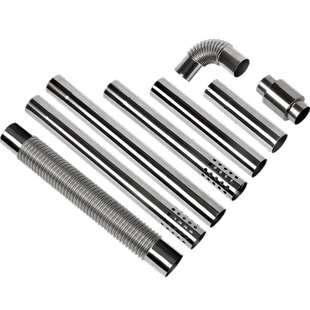 燃气热水器排气管管道排烟管不锈钢延长专用适用海尔林内美的配件