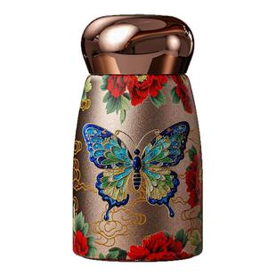 迷你保温杯小巧便携316不锈钢内胆女士高颜值2025新款中国风口袋