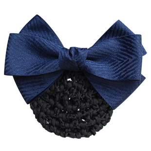 职业头花女护士发网乘务员前台工作网兜银行酒店邮政头花工装发饰