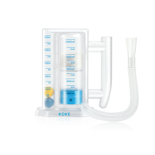 呼吸哑铃呼吸训练器医用肺活量锻炼器呼吹两用儿童练习老人肺功能