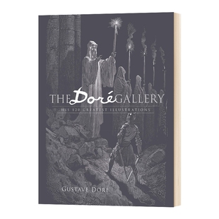 英文原版 The Doré Gallery His 120 Greatest Illustrations 多雷的画廊 伟大的120幅插图 英文版