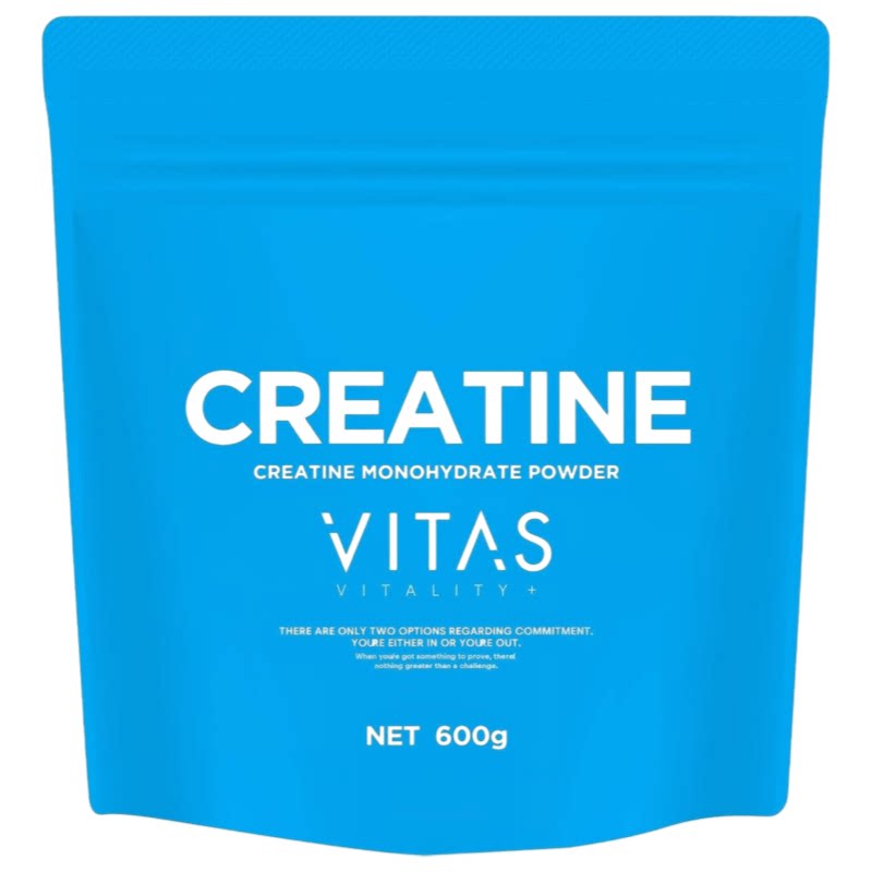 日本 vitas 一水肌酸粉 600g 健身力量举大重量训练运动营养补给