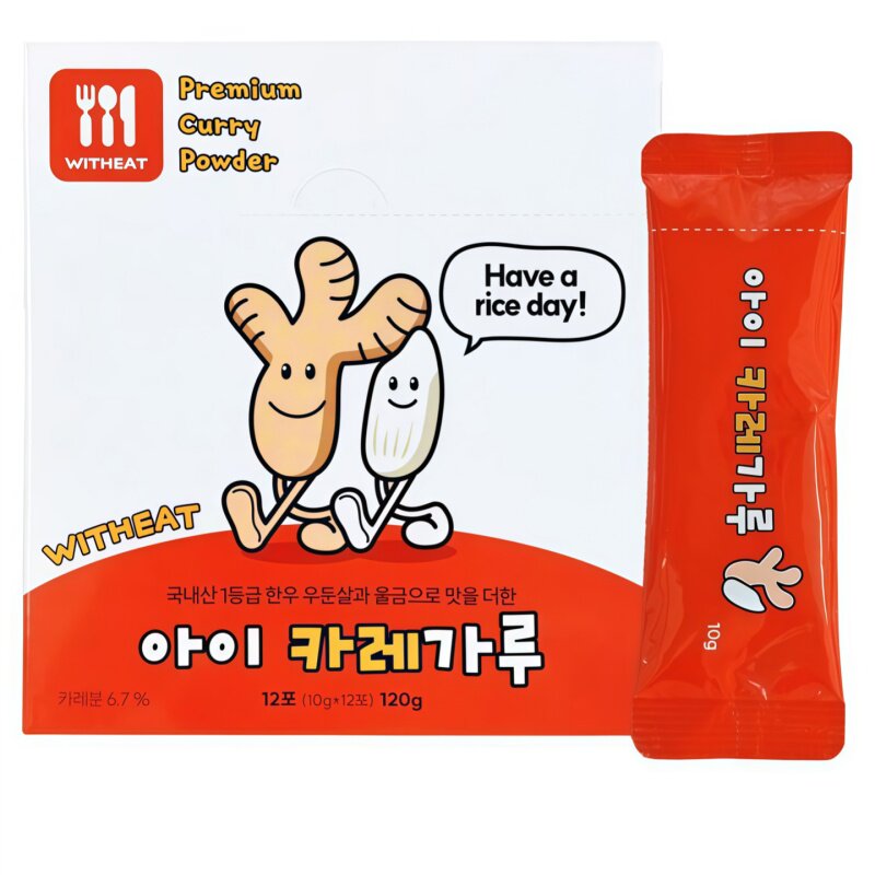 WITHEAT儿童咖喱粉炸酱粉120g