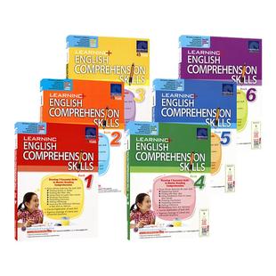 SAP Learning English Comprehension Skills 新加坡学习系列 阅读理解技巧 7大阅读技巧 英文原版教辅 英文原版进口图书