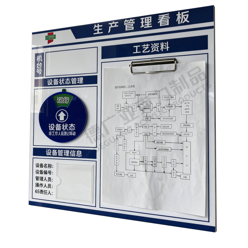工厂责任信息栏车间生产管理看板标志牌/提示牌/付款