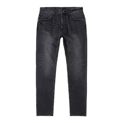 Lee709修身锥形黑灰色男牛仔裤凉凉裤LMB241709-5955