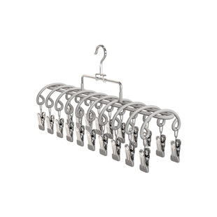 多夹子袜子晾晒架不锈钢家用内衣内裤神器防风衣架婴儿袜夹多功能