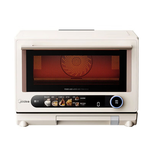 美的寻味G3Epro微蒸烤炸炖一体机23L补湿蒸炖品鸡汤空气炸陶瓷胆