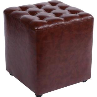 小凳子家用时尚圆凳子创意皮凳沙发凳成人软凳矮凳小板凳实木皮墩