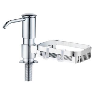 洗洁精压取器厨房水槽皂液器洗菜盆洗涤剂按压器加长管延长管神器