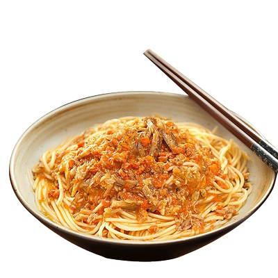 不等蟹黄面方便速食美味