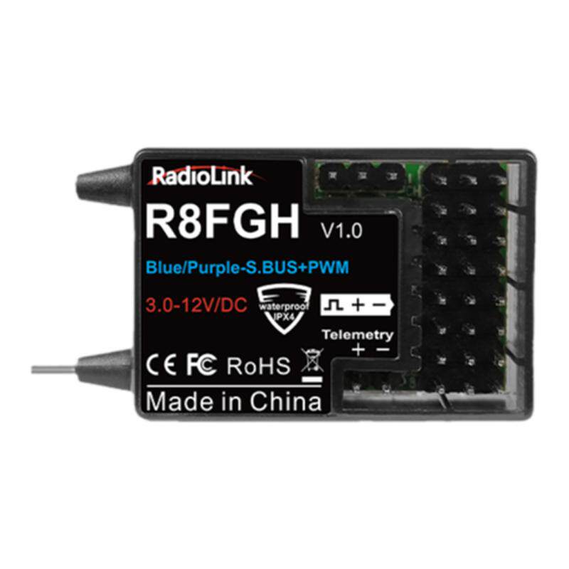 乐迪R8FGH接收机高压60V回传车船航模模型陀螺仪12V高压舵机