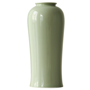 雅辑 春山秋水 筒瓶 手工花瓶花插 文人花器 家居花器 景德镇陶瓷