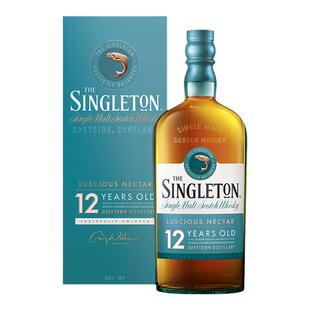 Singleton 苏格登12年 700ML苏格兰达夫镇单一麦芽威士忌洋酒进口