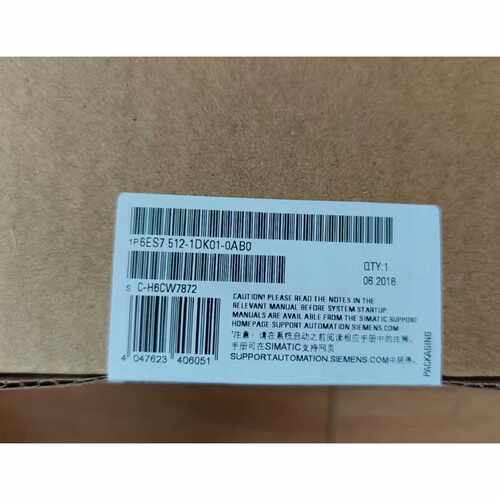 议价6ES7512-1DK01-0AB0中央处理器模组6ES75121DK010AB0