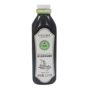 馥苏斑斓糖浆斑斓浓缩汁奶茶店专用商用班兰冻河粉原液烘焙冻冻球