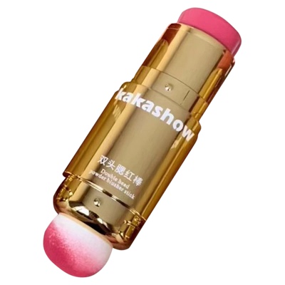 懒人双头腮红棒显气色不易脱色