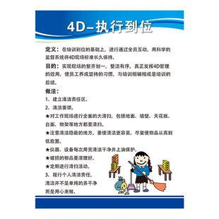 4D厨房管理制度全套食堂酒店饭店馆餐厅餐饮标识牌食品卫生安全标语规章墙贴卫生检查厨师服务员员工岗位职责