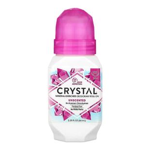香港直邮Crystal Body Deodorant净味走珠无香腋下用66ml正品